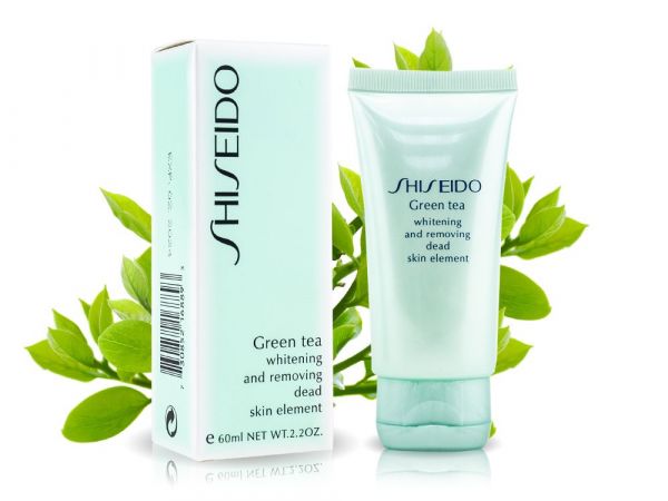 Shiseido Green Tea Facial Peeling, 60 ml